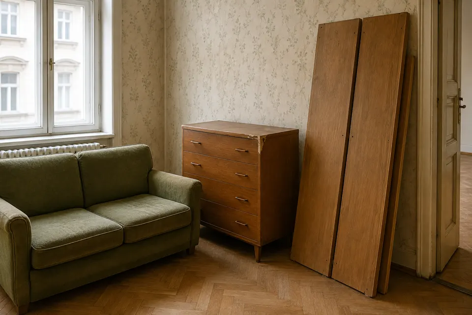Symbolbild: Gebrauchte Möbel zur Abholung